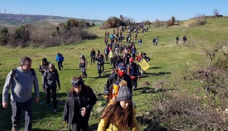 مسيرة شعبية رافضة لقناة أردوغان في إسطنبول