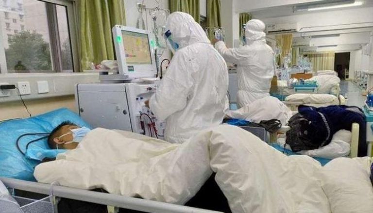 أحد المصابين بفيروس كورونا في الصين