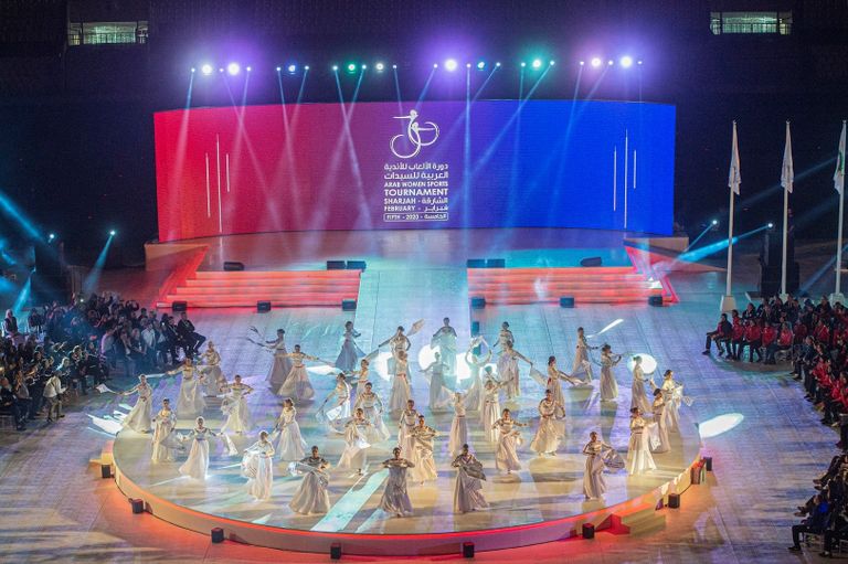 من فعاليات حفل افتتاح الدورة