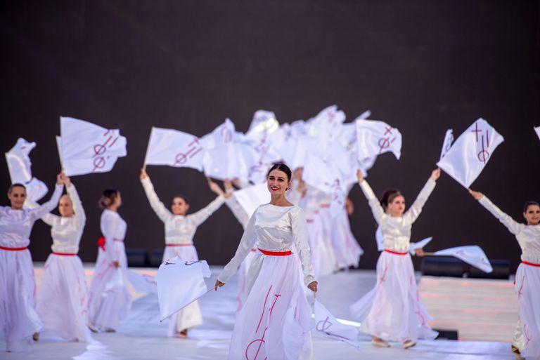 من فعاليات حفل افتتاح الدورة