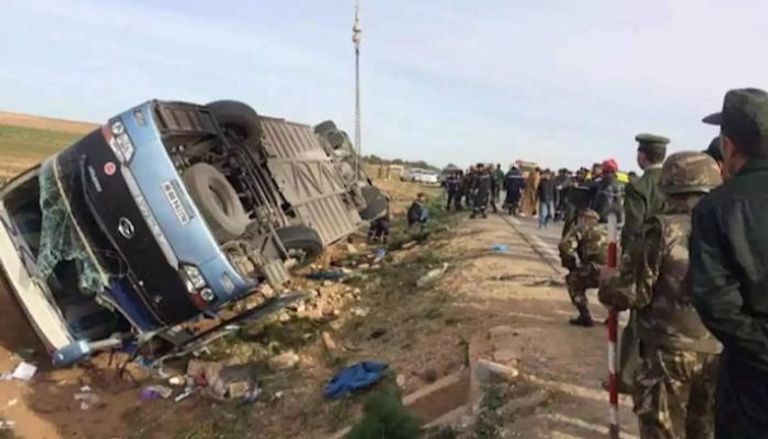 حادث مروري يقتل 7 في الجزائر