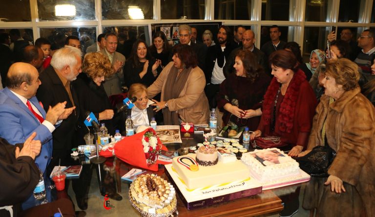 الفنانة نادية لطفي في آخر ظهور