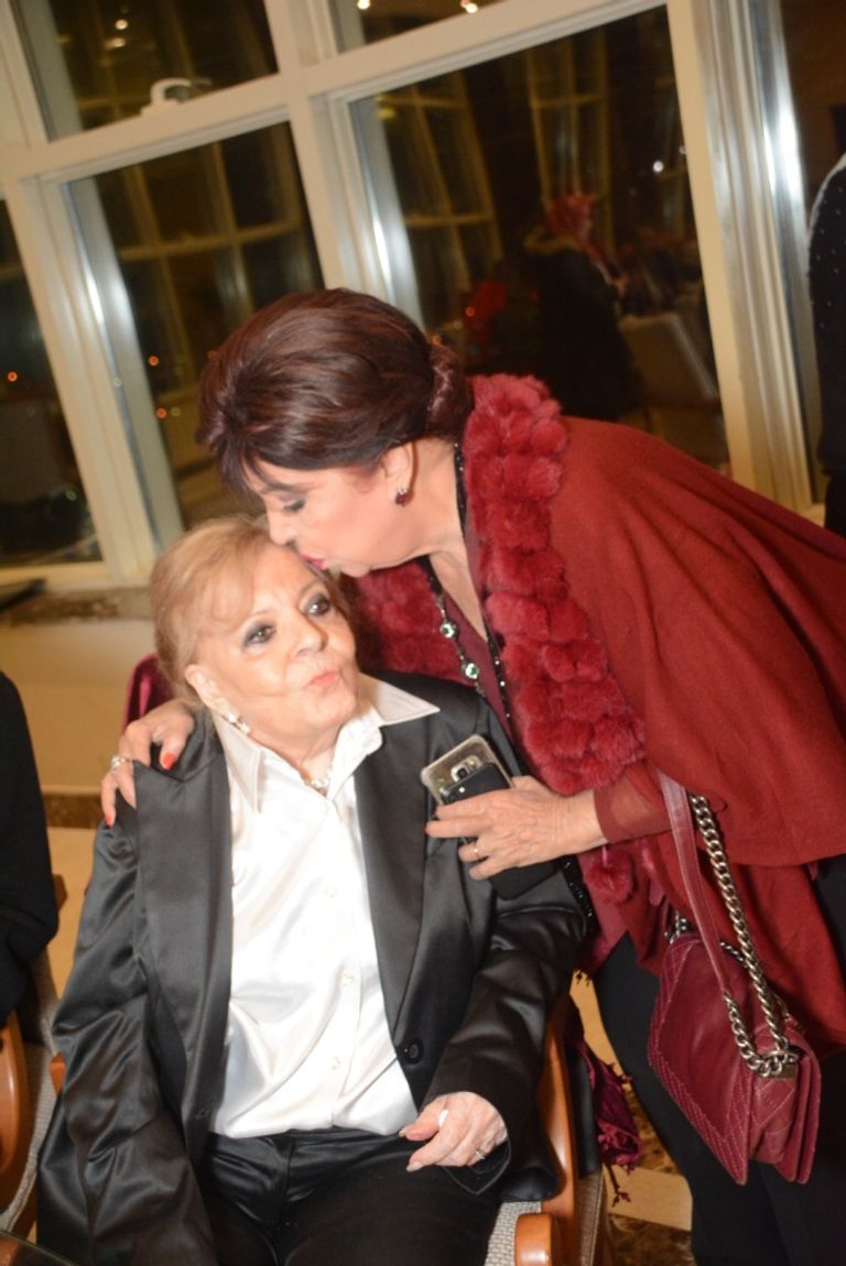 الفنانة نادية لطفي في آخر ظهور