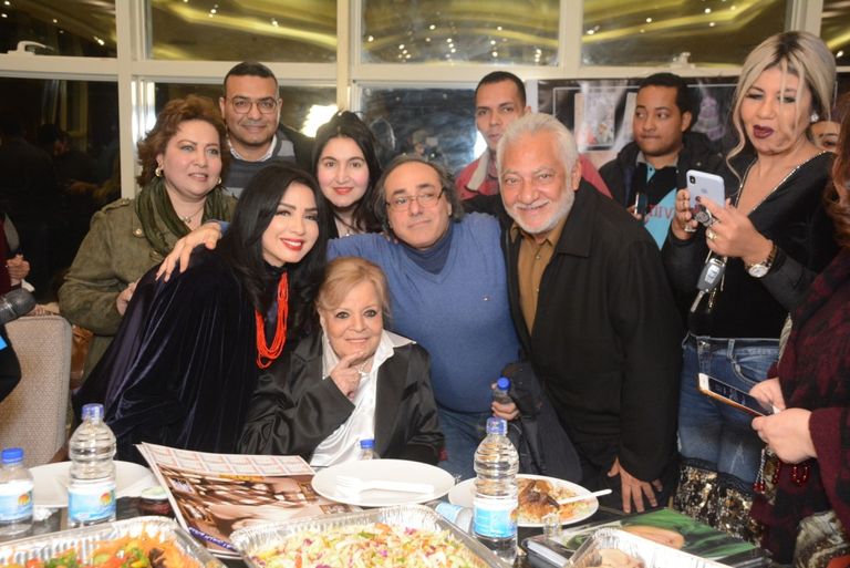 الفنانة نادية لطفي في آخر ظهور