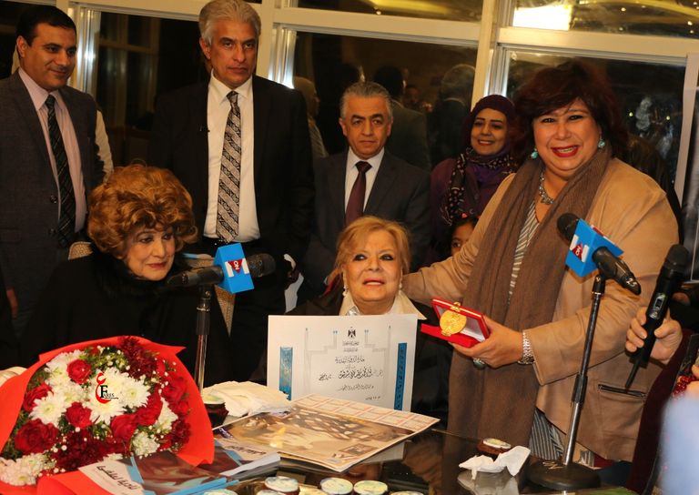 الفنانة نادية لطفي في آخر ظهور