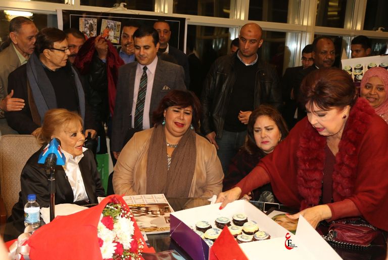 الفنانة نادية لطفي في آخر ظهور