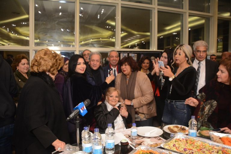 الفنانة نادية لطفي في آخر ظهور