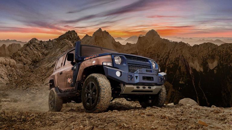 طراز فورد Troller TX4