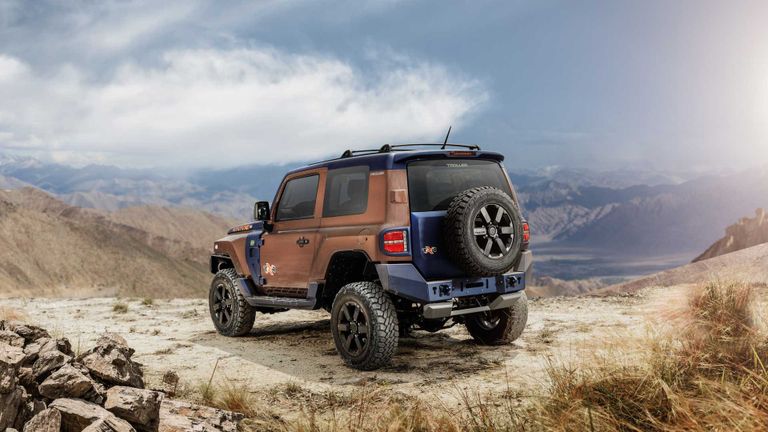 طراز فورد Troller TX4