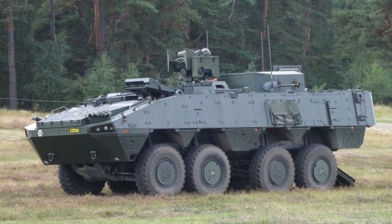 مركبة عسكرية تابعة للجيش السويدي