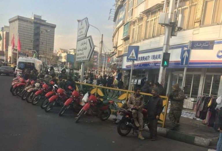 احتجاجات شعبية في إيران - أرشيفية