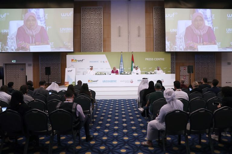 مؤتمر صحفي للإعلان عن آخر الاستعدادت لاستضافة المنتدى الحضري العالمي