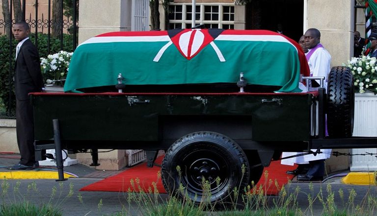 جنازة دانيال أراب موي في نيروبي - رويترز