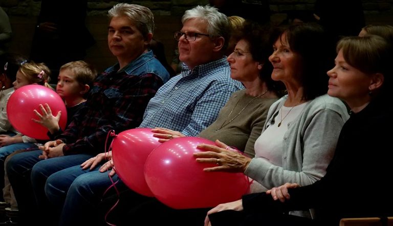 أوركسترا الدانوبيا خلال حفلهم الموسيقي في بودابست