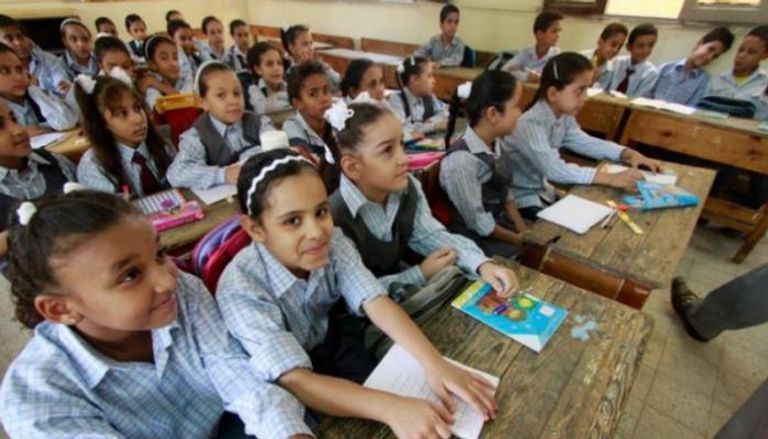 بدء الفصل الدراسي الثاني بالمدارس المصرية - أرشيفية