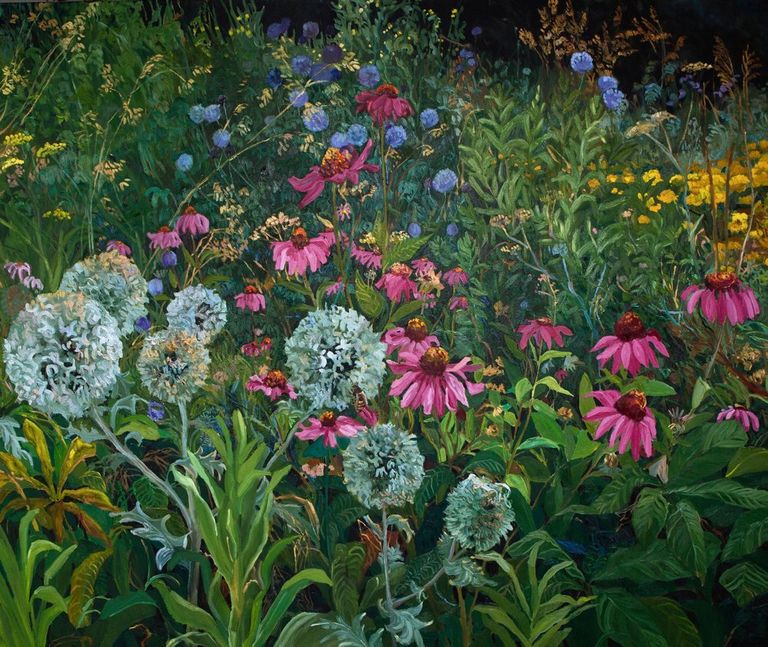 الرسامة البريطانية جيلي جرين تختار العزلة تنفيذا لوصية موهبتها