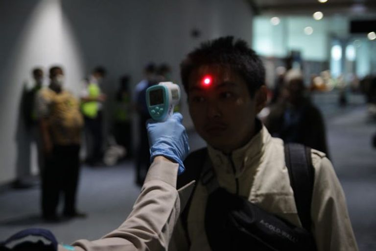 التصوير الحراري من الطرق المستخدمة للكشف عن الأعداد الكبيرة من الأشخاص