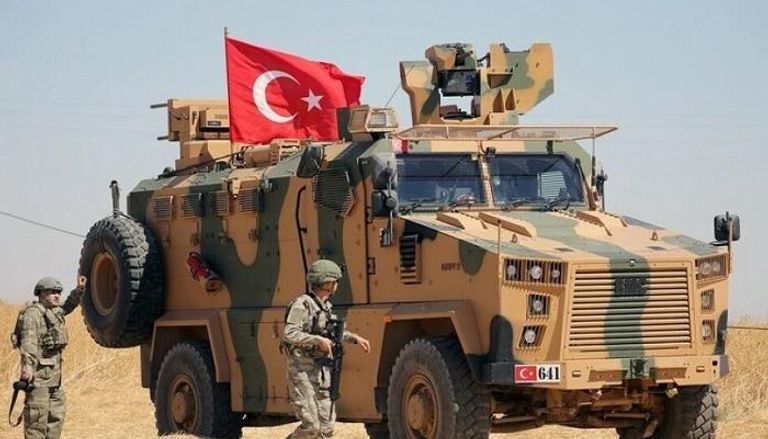 إحدى آليات الجيش التركي في سوريا- أرشيفية