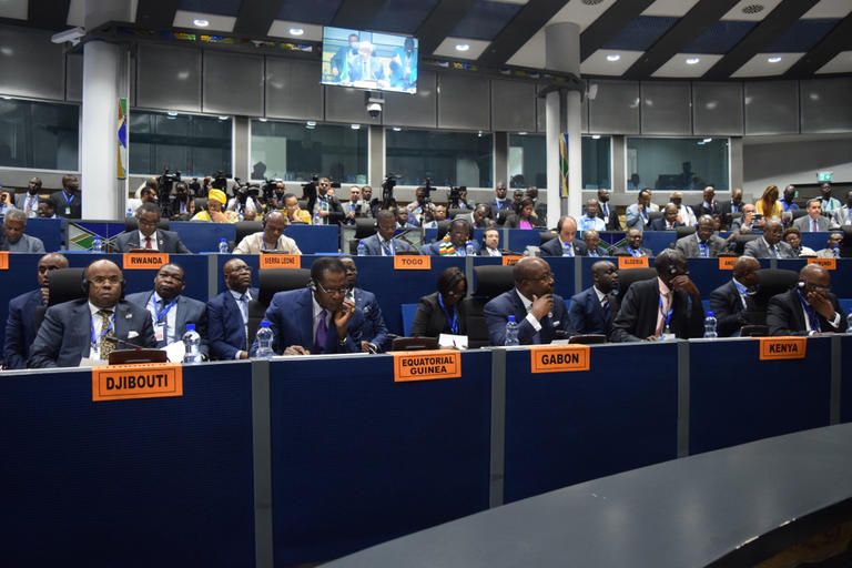 جانب من فعاليات القمة الأفريقية