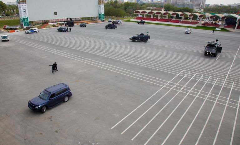 جانب من التدريب التعبوي