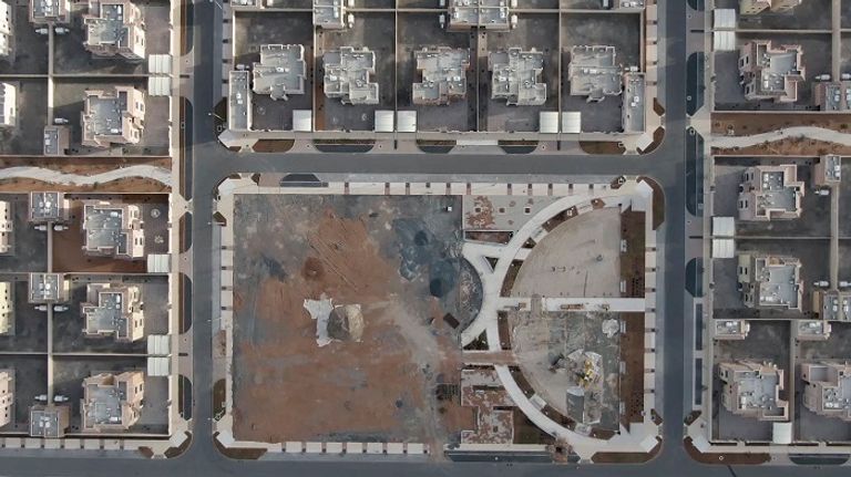 نموذج للفيلات بمدينة محمد بن زايد 