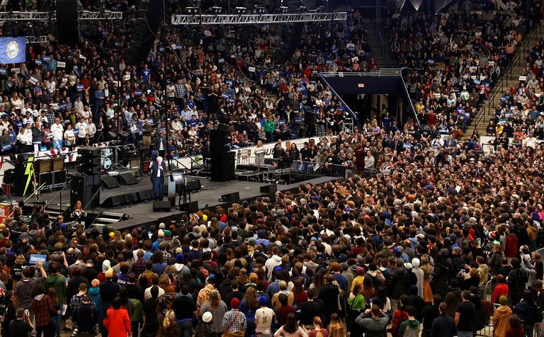 السناتور المستقل بيرني ساندرز