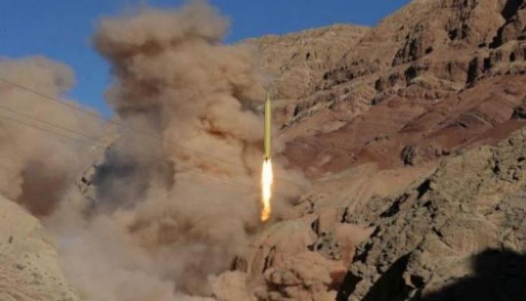 إطلاق صاروخ باليستي في إيران - رويترز