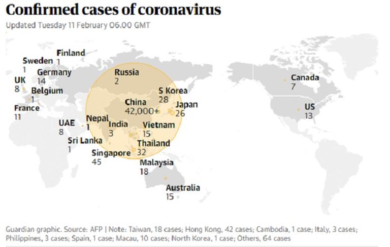 كورونا قتل المئات وأصاب الآلاف حول العالم
