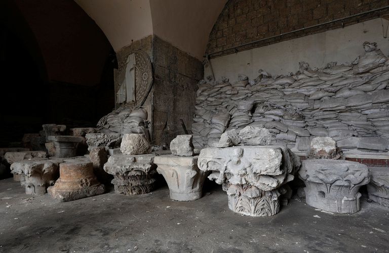 سوريا خبأت القطع الأثرية خوفا من السرقة