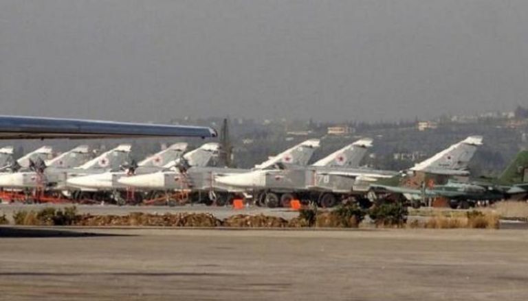 قاعدة حميميم الروسية الجوية في سوريا
