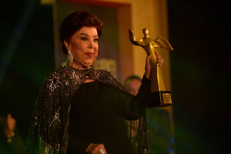 نيلي كريم بعد التكريم