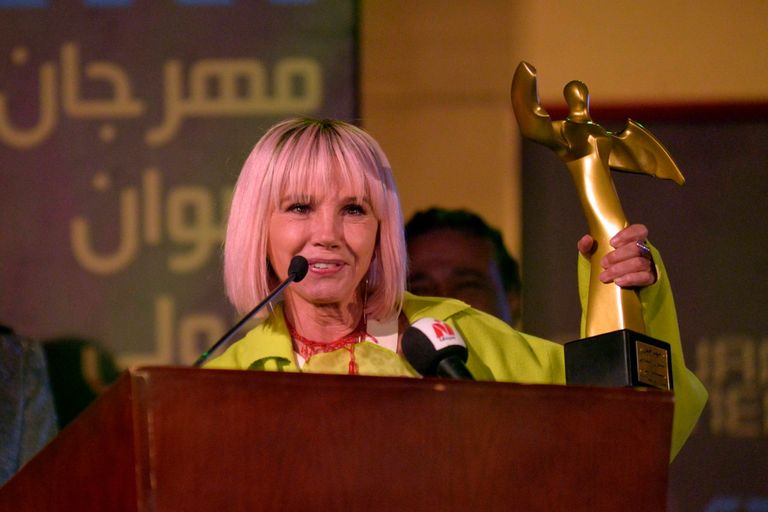 نيلي كريم بعد التكريم