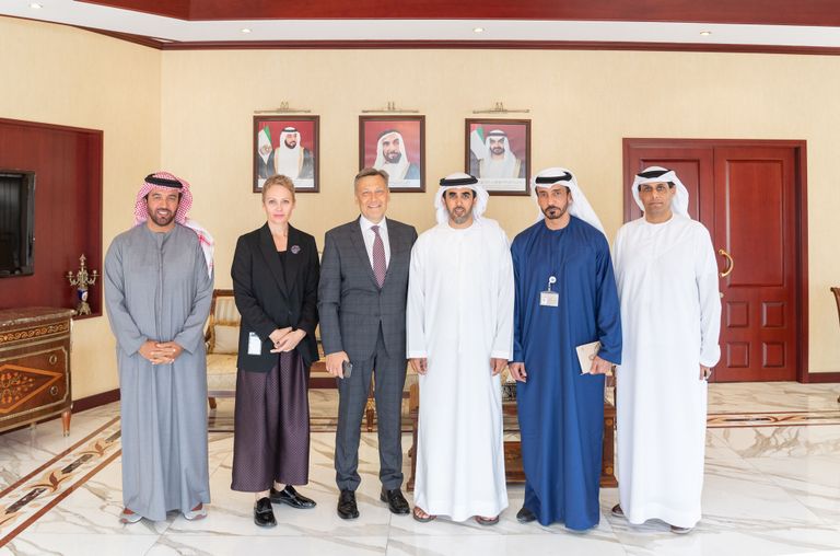 غرفة تجارة وصناعة أبوظبي تستضيف سفير جمهورية ليتوانيا