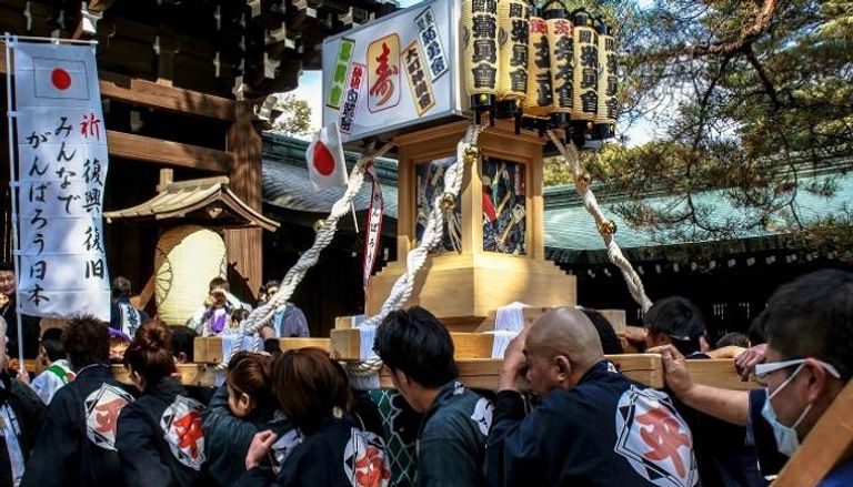 احتفالات يابانية سابقة بيوم التأسيس - أرشيفية