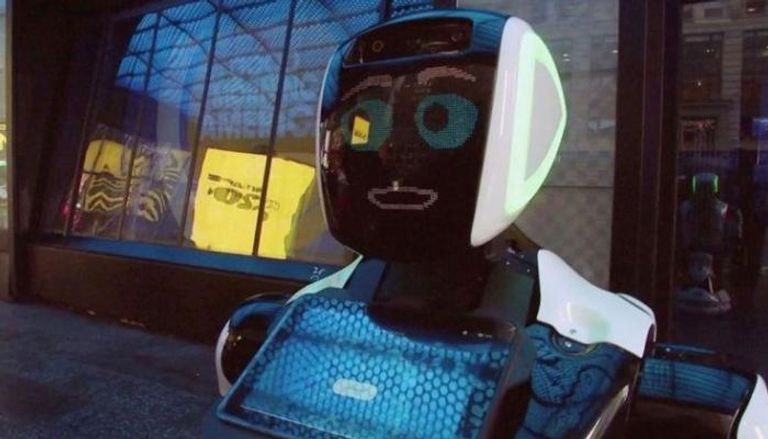 الروبوت (بروموبوت) يقدم نصائح للناس بخصوص كورونا في نيويورك