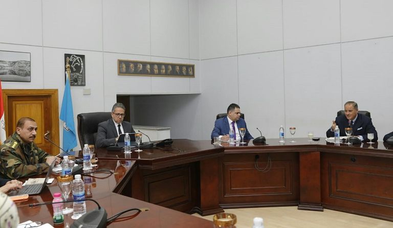 المتحف القومي للحضارة في الفسطاط جنوبي القاهرة