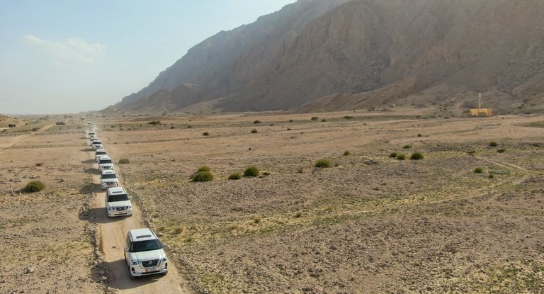 منتزه جبل حفيت الصحراوي.. وجهة أثرية ترفيهية