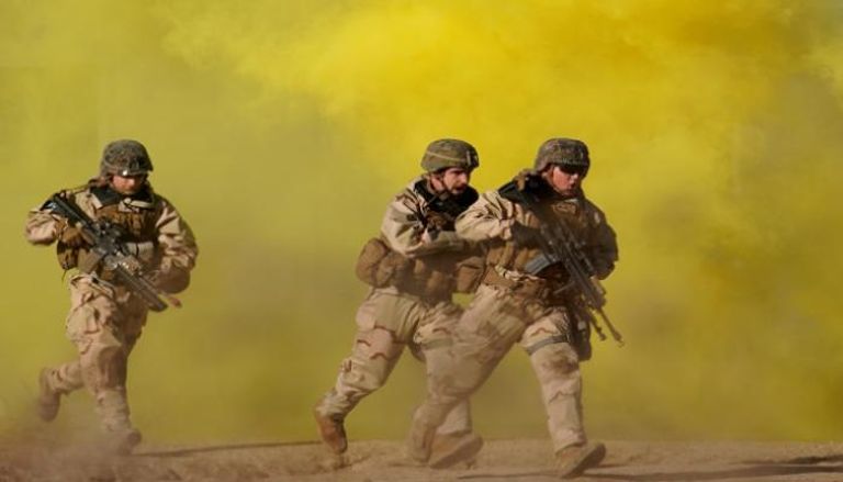 قوات المارينز الأمريكية خلال تدريبات عسكرية- رويترز