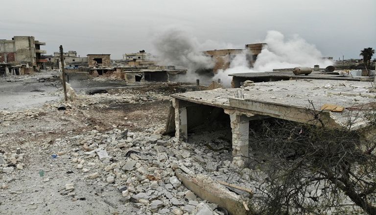 إدلب الخضراء حولتها الحرب إلى خراب