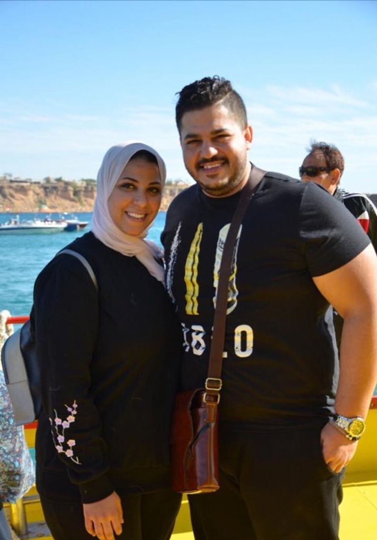 ريم عماد وزوجها