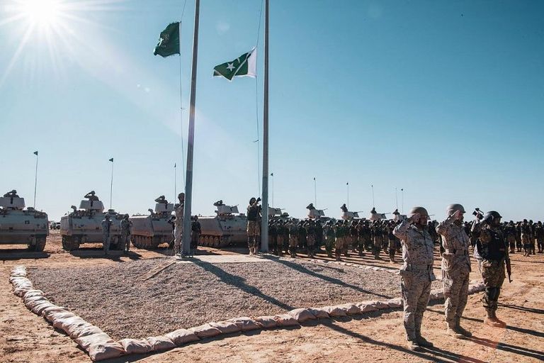 جانب من فعاليات تمرين الصمصام 7