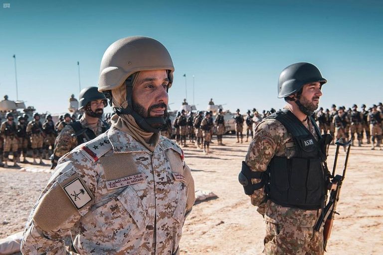 جانب من فعاليات تمرين الصمصام 7