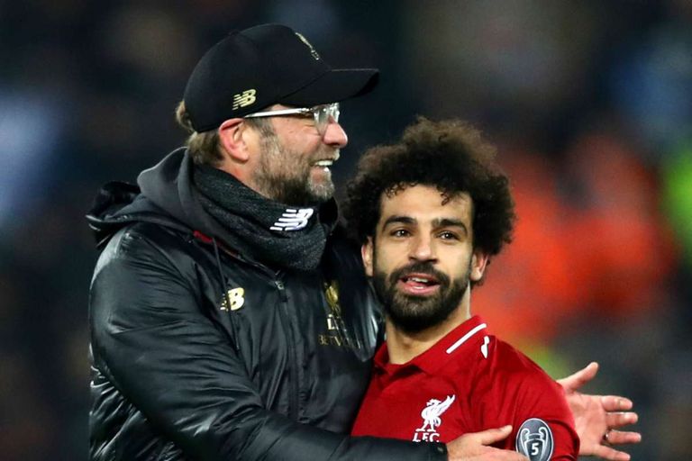 محمد صلاح ويورجن كلوب