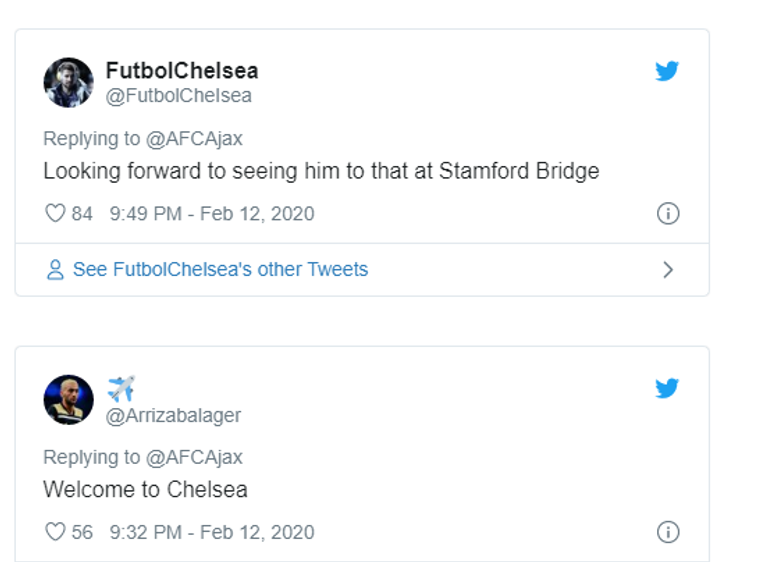 تعليقات تشيلسي حكيم زياش لاعب البلوز