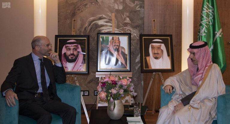 الأمير فيصل بن فرحان بن عبدالله وزير الخارجية السعودي