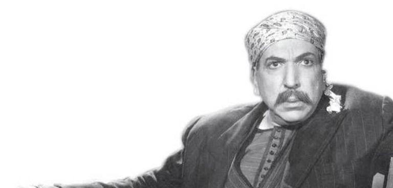 زكي رستم في أحد أفلامه 