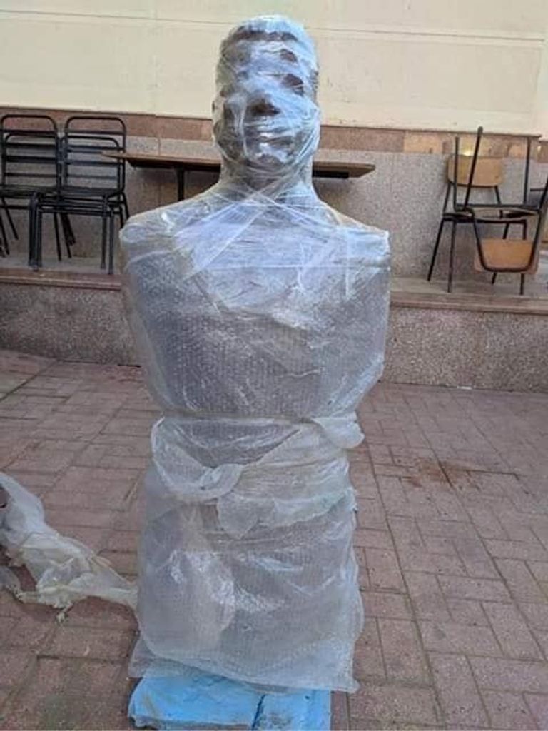 نصب تذكاري لتخليد ذكرى الأقباط المصريين ضحايا وحشية "داعش"