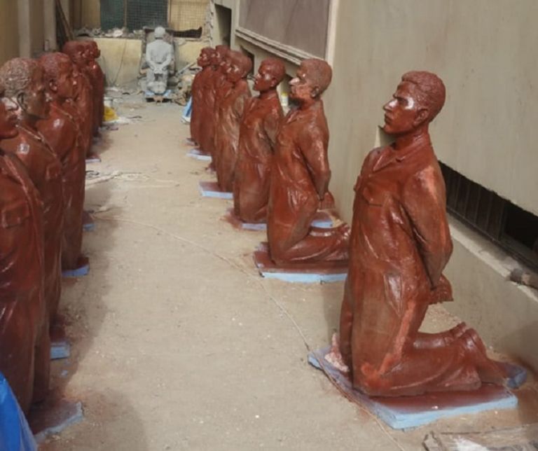 نصب تذكاري لتخليد ذكرى الأقباط المصريين ضحايا وحشية "داعش"