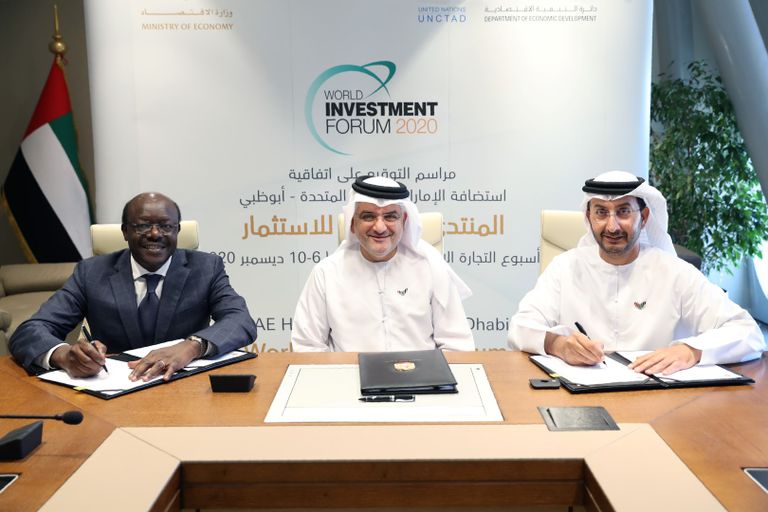 أبوظبي تستضيف منتدى"الأونكتاد"السابع الإمارات تتبوأ مكانة مرموقة في خريطة الاستثمار والتجارة عالميا