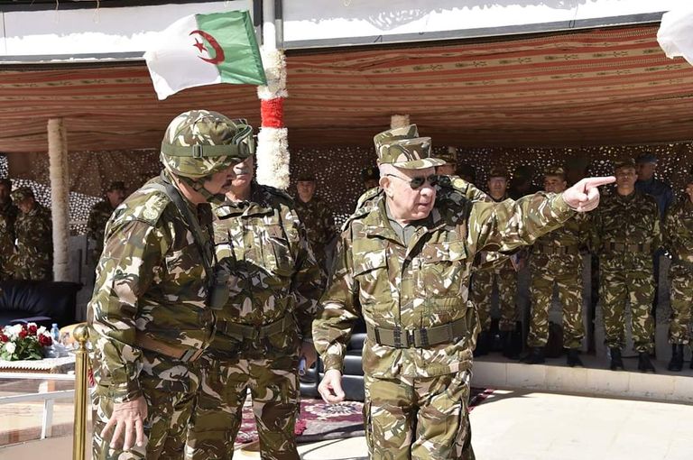 قائد الجيش الجزائري بالنيابة اللواء السعيد شنقريحة قائد الجيش الجزائري بالنيابة اللواء السعيد شنقريحة